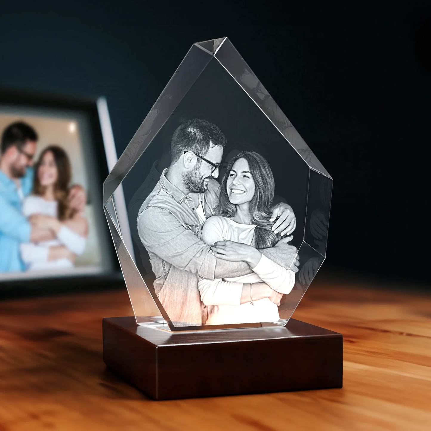 3D Laser Gifts® Photo Crystal Prestige