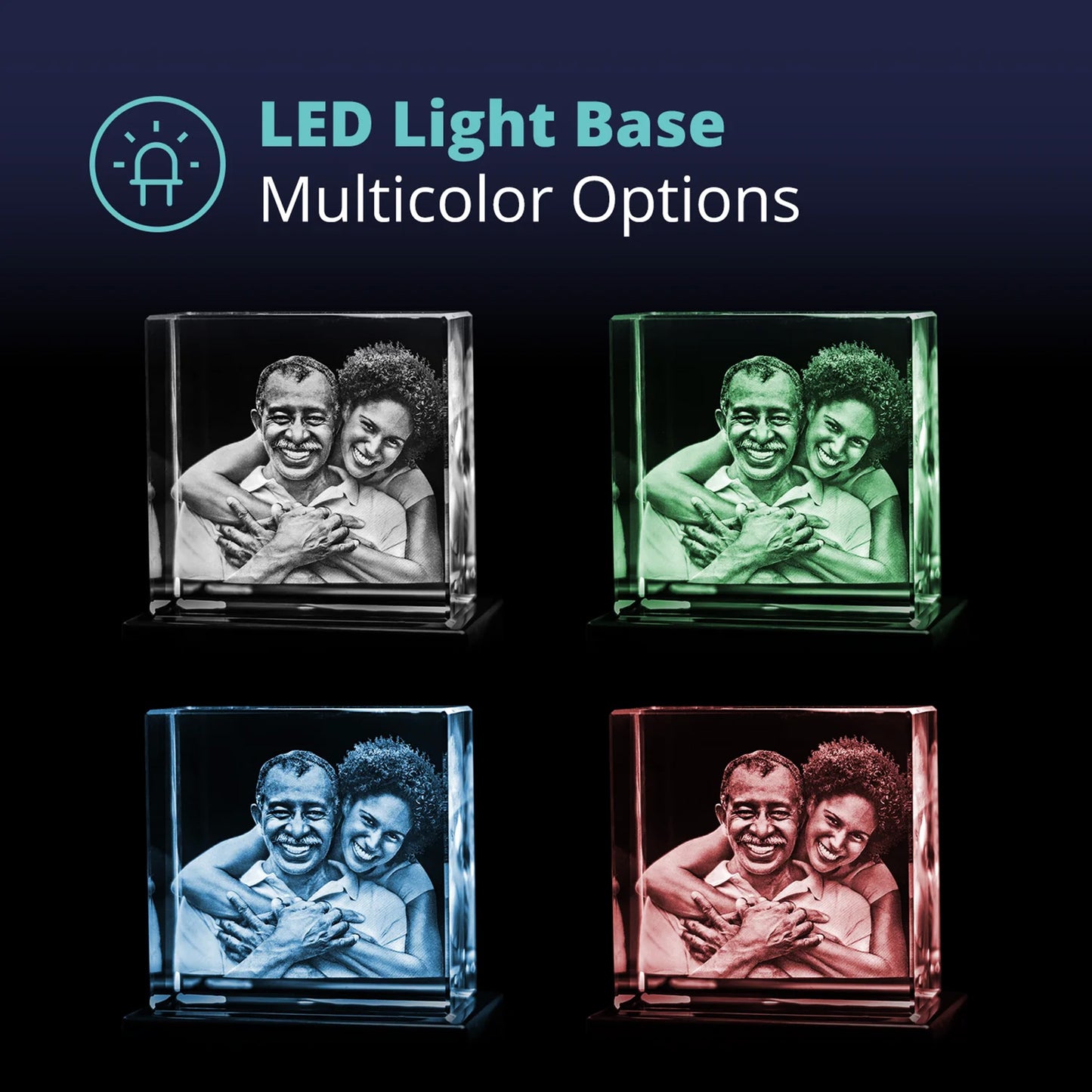 3D Laser Gifts® Crystal Plaque Award