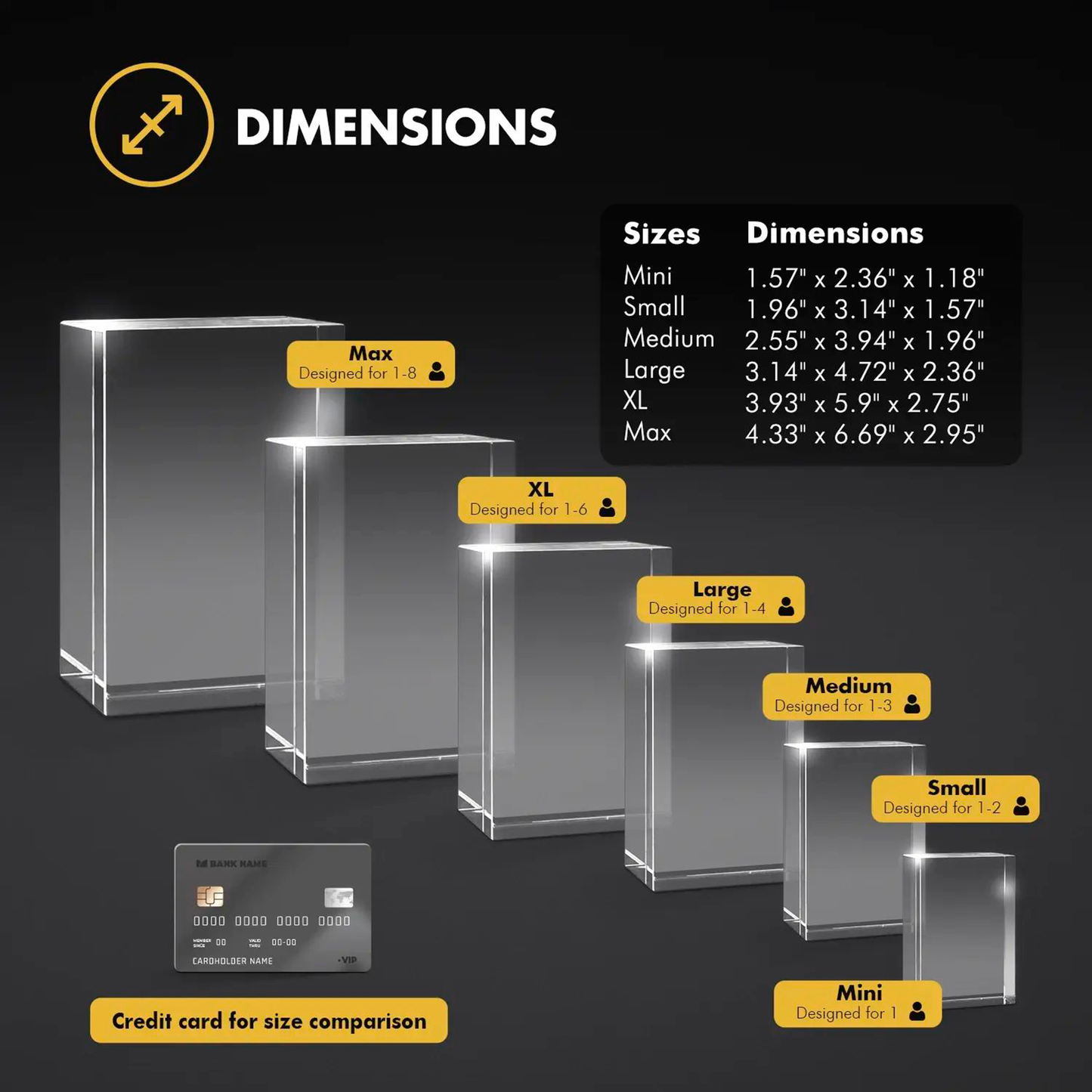 3D Laser Gifts® Photo Crystal - Rectangle