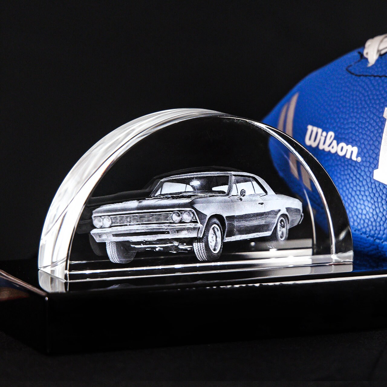 3D Laser Gifts® Photo Crystal Arc