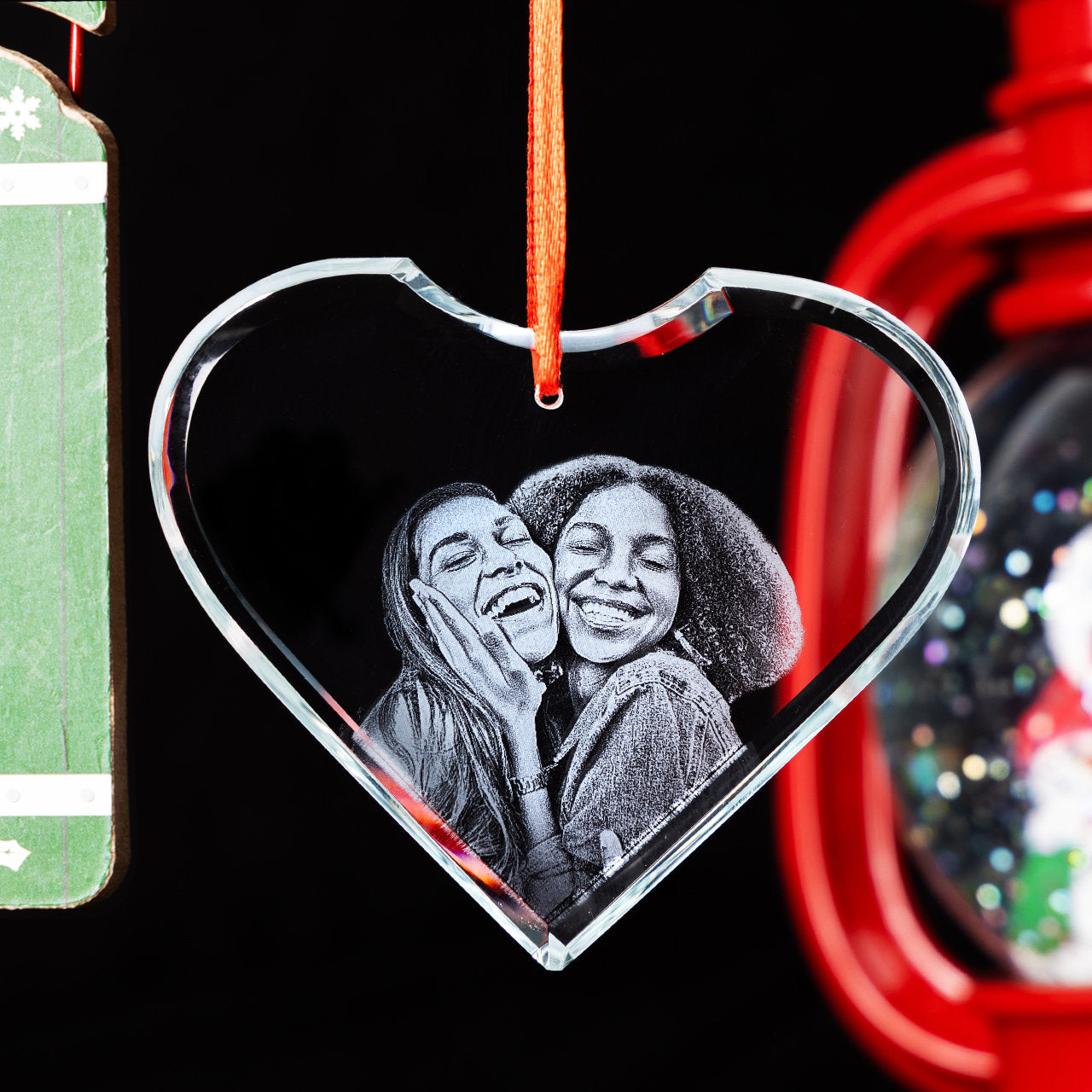 3D Laser Gifts® Photo Crystal Ornament